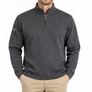 Scott Base Merino Wool 1/4 Zip Sweater XL Outdoor Pullover